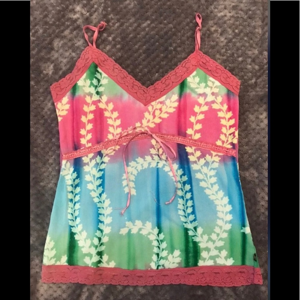 Worn1X: bright colored cami SzL Chaudry Sports